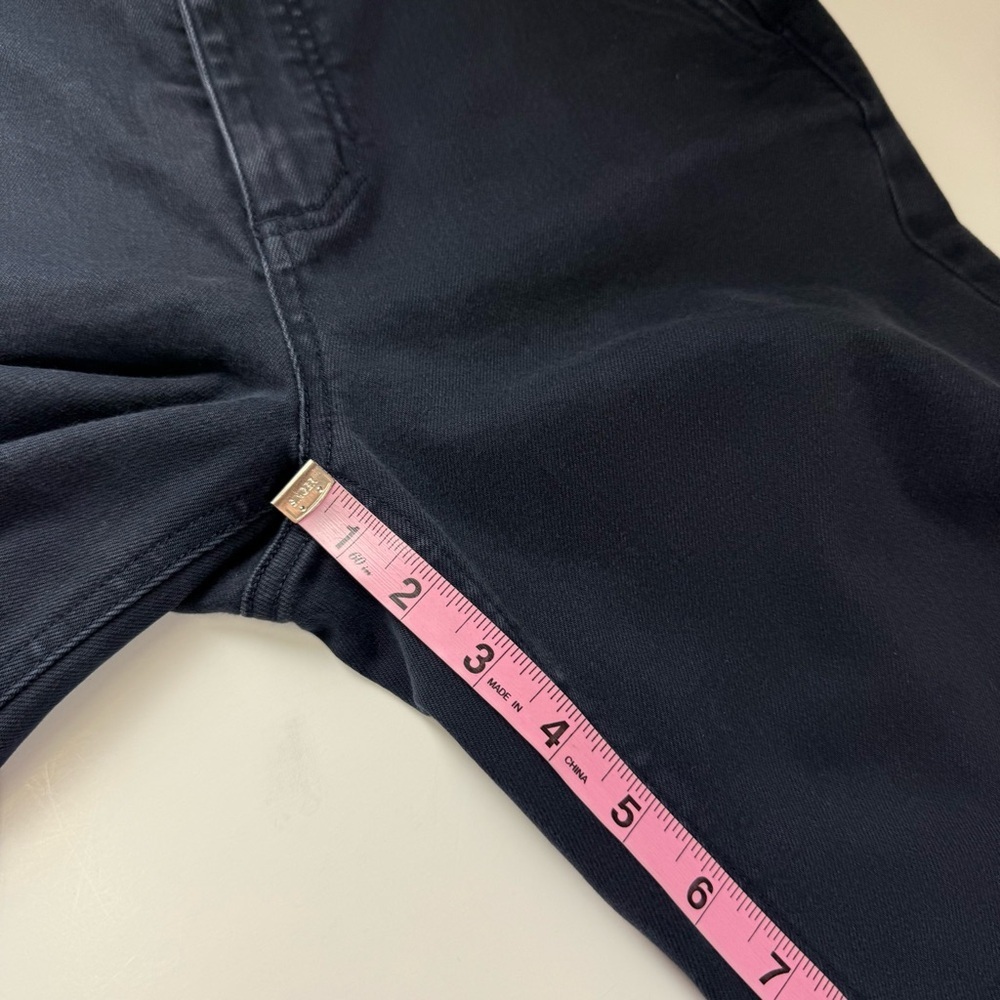 Everlane Cropped Slim Regular Pants Womens 4 Blue Chino Cotton Blend - Picture 9 of 10